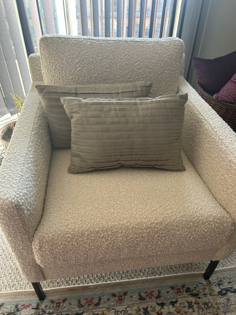 Gray Lumbar Pillows - Brand Unspecified